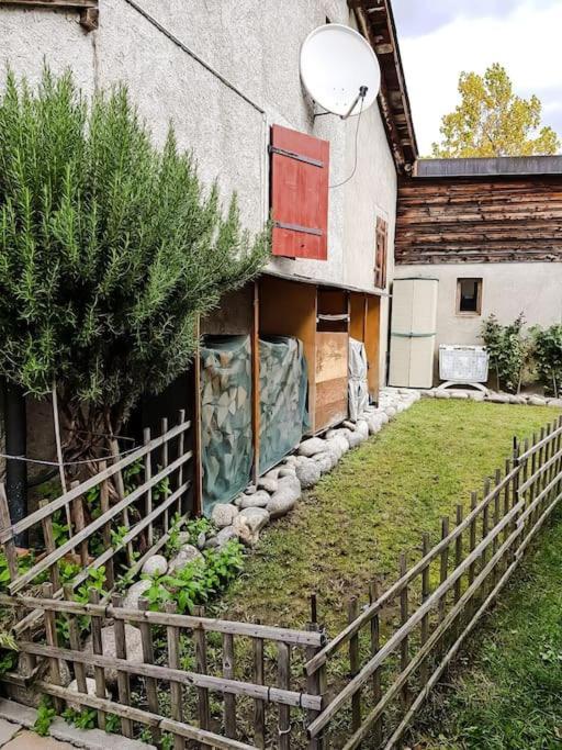Vila Fully, Valais Chalet Accueillant Avec Cheminee Exteriér fotografie